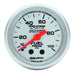 AutoMeter 4312 GAUGE; FUEL PRESSURE; 2 1/16in.; 100PSI; MECHANICAL; ULTRA-LITE - Truck Part Superstore