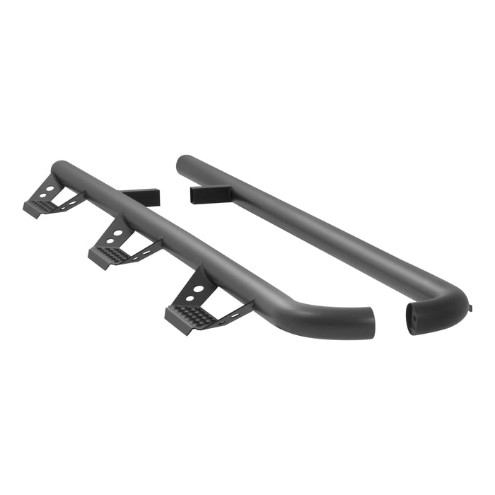 Luverne 431419 Baja Steps W2W-Black Powder Coated SST - Truck Part Superstore