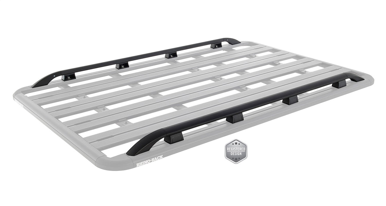 Rhino-Rack USA 43144B Platform Rails; Side Rails; Fits 42102B/42103B; - Truck Part Superstore