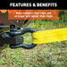 CURT 83066 CURT 83066 30-Foot Yellow Nylon Recovery Tow Strap; 18;000 lbs Break Strength - Truck Part Superstore