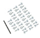 Mr Gasket 4318 Tire Screw Kit; Incl. 35 Hex Head Screws/Drill Bit; - Truck Part Superstore