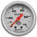 AutoMeter 4321 GAUGE; OIL PRESSURE; 2 1/16in.; 100PSI; MECHANICAL; ULTRA-LITE - Truck Part Superstore