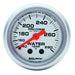 AutoMeter 4331 GAUGE; WATER TEMP; 2 1/16in.; 140-280deg.F; MECHANICAL; ULTRA-LITE - Truck Part Superstore