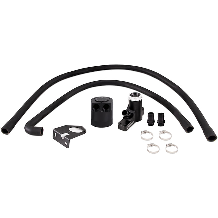 Mishimoto MMBCC-F2D-08BE Baffled Oil Catch Can Kit, fits Ford 6.4L Powerstroke 2008-2010 - Truck Part Superstore