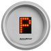 AutoMeter 4359 GAUGE; GEAR POS; 2 1/16in.; INCL INDICATORS; SILVER DIAL; RED LED; SILVER BEZEL - Truck Part Superstore