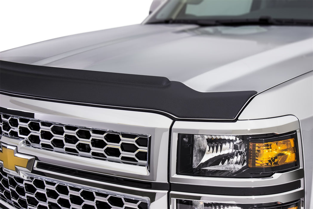 Auto Ventshade (AVS) 436007 Aeroskin II Hood Protector Textured Black; Low Profile; - Truck Part Superstore