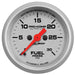AutoMeter 4360 GAUGE; FUEL PRESSURE; 2 1/16in.; 30PSI; DIGITAL STEPPER MOTOR; ULTRA-LITE - Truck Part Superstore