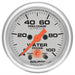 AutoMeter 4368 GAUGE; WATER PRESS; 2 1/16in.; 100PSI; STEPPER MOTOR W/PEAK/WARN; ULTRA-LITE - Truck Part Superstore