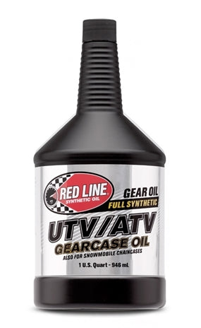 Red Line Oil 43704 UTV/ATV Gearcase Oil 75W80 GL-4 1 Quart Red Line Oil - Truck Part Superstore