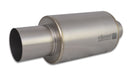 Vibrant Performance 17565 Muffler Strap Clamp; with Straight Cut Natural Tip; 3.50 in. Inlet; - Truck Part Superstore