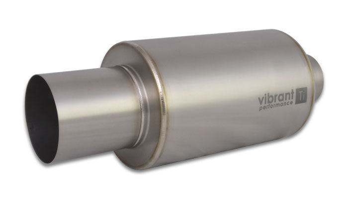 Vibrant Performance 17565 Muffler Strap Clamp; with Straight Cut Natural Tip; 3.50 in. Inlet; - Truck Part Superstore