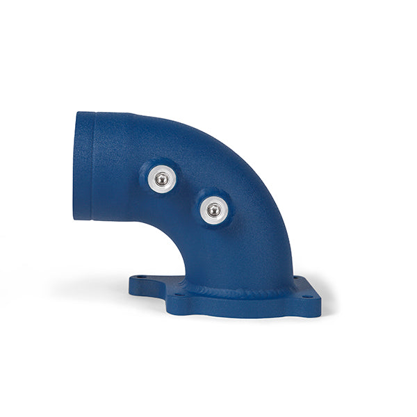 Mishimoto MMIE-F2D-03WBL Intake Elbow, fits Ford 6.0L Powerstroke 2003-2007 - Truck Part Superstore