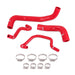 Mishimoto MMHOSE-Q50-16RD Silicone Radiator Hose Kit, fits Infiniti Q50/Q60 3.0T 2016+, Red - Truck Part Superstore
