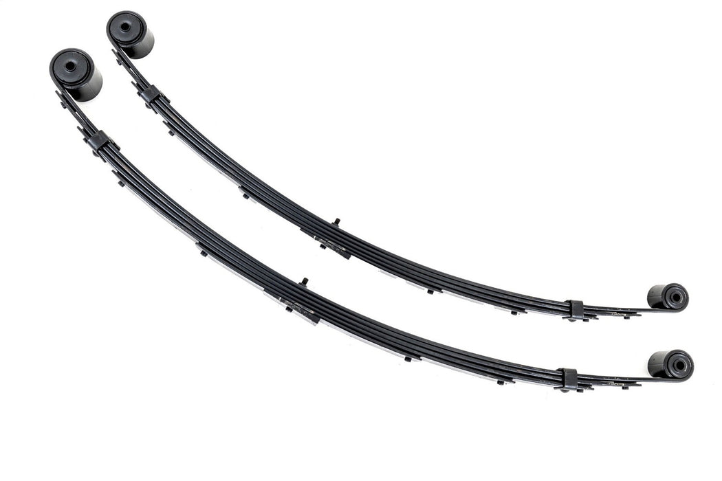 Rough Country 8024Kit Rear Leaf Springs 3 Inch Lift Pair 84-01 Jeep Cherokee XJ Rough Country - Truck Part Superstore