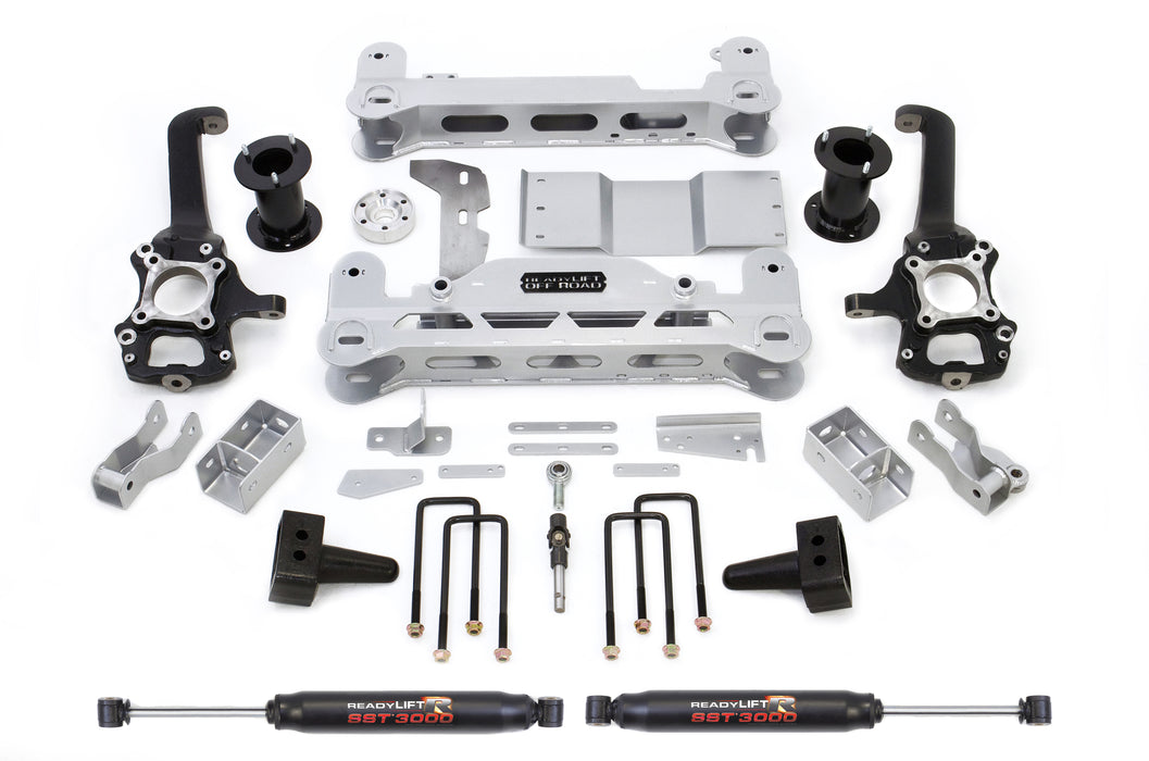 ReadyLift 44-2145 2011-13 FORD F150 7.0'' LIFT KIT WITH SST3000 SHOCKS (Electric Rack Only) - Truck Part Superstore