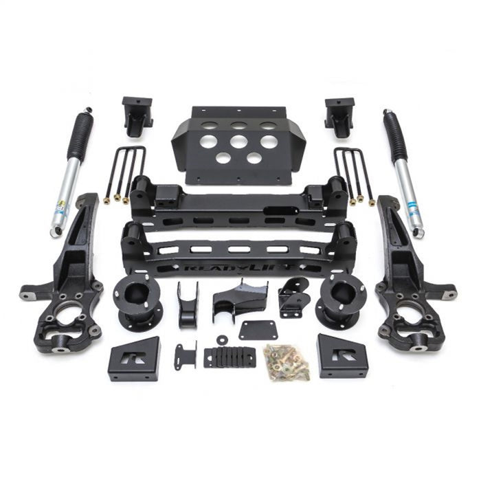 ReadyLift 44-3960 Big Lift Kit w/Shocks; 6 in. Lift; Rear; w/Bilstein Shocks; - Truck Part Superstore