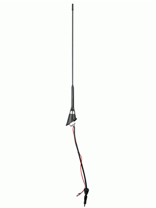 Metra Electronics 44-UA30 ANTENNAWorks; Universal Rubber Antenna; Roof Mount; - Truck Part Superstore