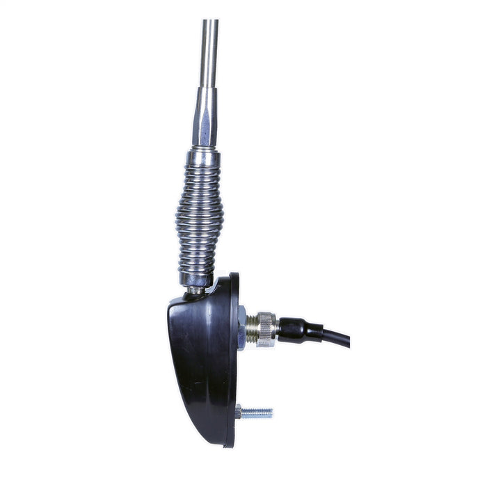 Metra Electronics 44-US401 ANTENNAWorks; Universal Antenna; Side Mount w/Spring; Black Base; - Truck Part Superstore