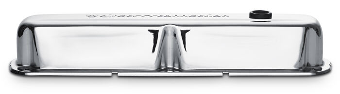 ProForm 440-301 Engine Valve Covers Steel Chrome Direct Connection Logo Fits LA/Small Block Engines Proform - Truck Part Superstore