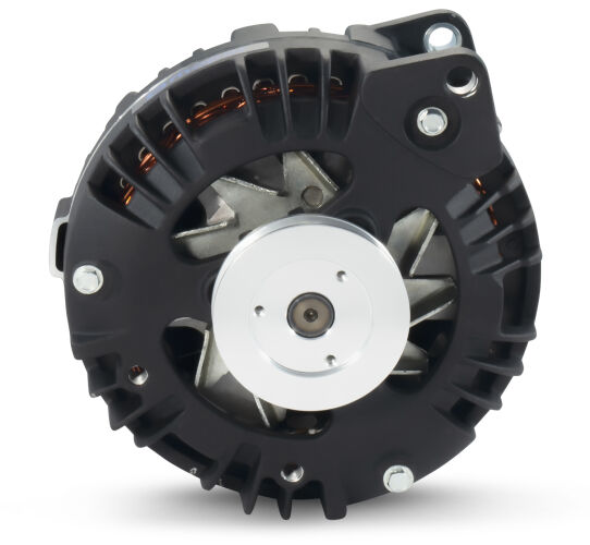 ProForm 440-473 Alternator 110 AMP Chrysler/Mopar 1-Wire Style V-Belt Pulley Black Crinkle Proform - Truck Part Superstore