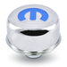 ProForm 440-616 Steel Push-In Air Breather Cap Chrome Finish Recessed Blue Mopar Emblem Proform - Truck Part Superstore