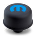 ProForm 440-754 Steel Push-In Air Breather Cap Black Crinkle Finish Recessed Blue Mopar Emblem Proform - Truck Part Superstore