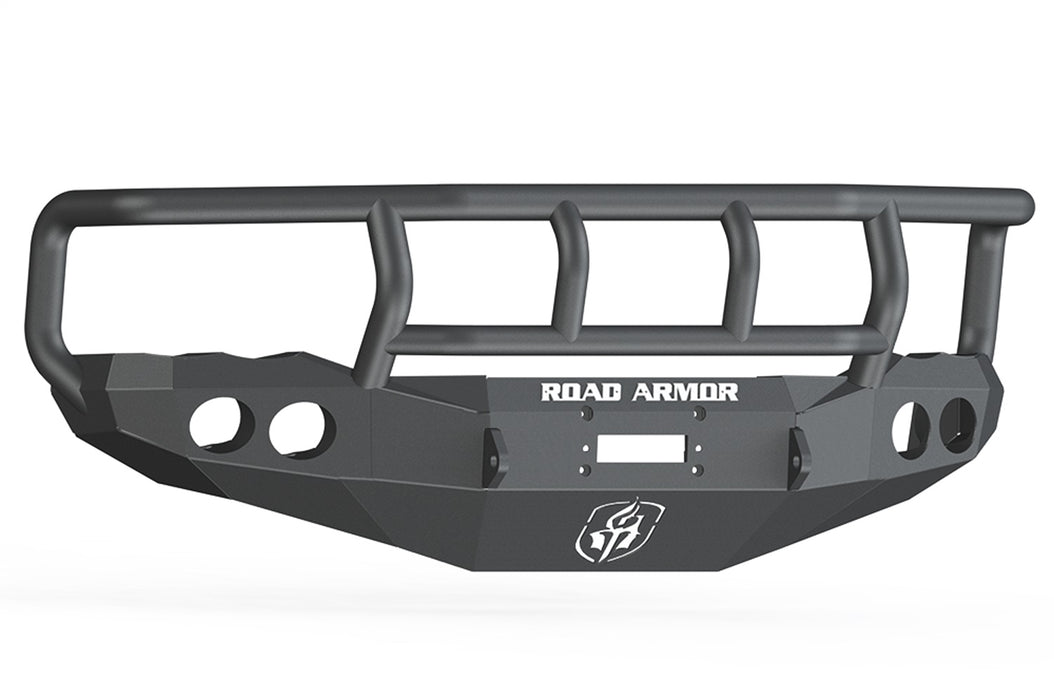 Road Armor 44032B Stealth Winch Front Bumper; Titan II Guard; Satin Black; - Truck Part Superstore
