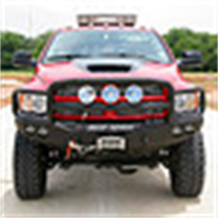 Road Armor 44035B Stealth Winch Front Bumper; Lonestar Guard; Satin Black; - Truck Part Superstore