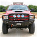 Road Armor 44035B Stealth Winch Front Bumper; Lonestar Guard; Satin Black; - Truck Part Superstore