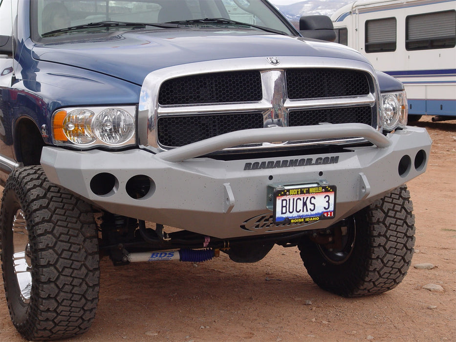 Road Armor 44044B Stealth Winch Front Bumper; Pre-Runner Guard; Satin Black; - Truck Part Superstore