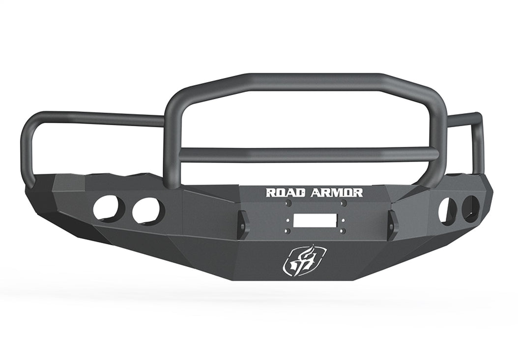 Road Armor 44045B Stealth Winch Front Bumper; Lonestar Guard; Satin Black; - Truck Part Superstore