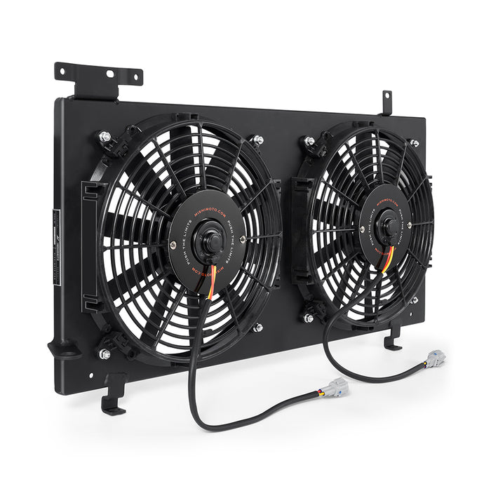 Mishimoto MMFS-STI-08PBK Plug-N-Play Performance Aluminum Fan Shroud Kit, fits Impreza WRX/STI 2008-2015 - Truck Part Superstore