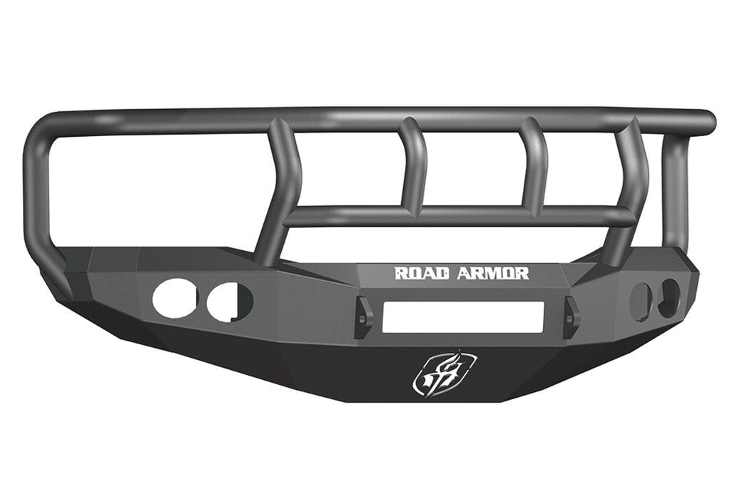 Road Armor 44062B-NW Stealth Non-Winch Front Bumper; Titan II Guard; Satin Black; - Truck Part Superstore