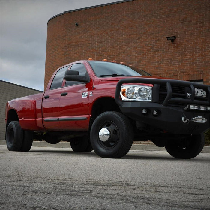 Road Armor 44062B Stealth Winch Front Bumper; Titan II Guard; Satin Black; - Truck Part Superstore