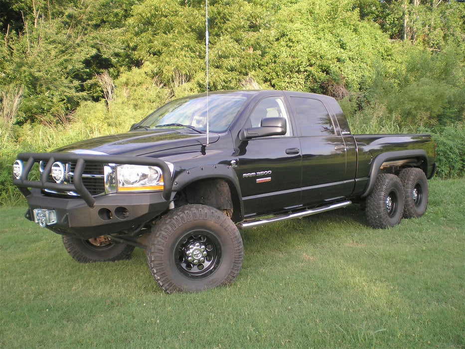 Road Armor 44062B Stealth Winch Front Bumper; Titan II Guard; Satin Black; - Truck Part Superstore