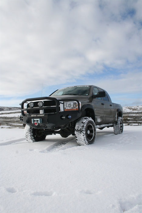 Road Armor 44065B Stealth Winch Front Bumper; Lonestar Guard; Satin Black; - Truck Part Superstore
