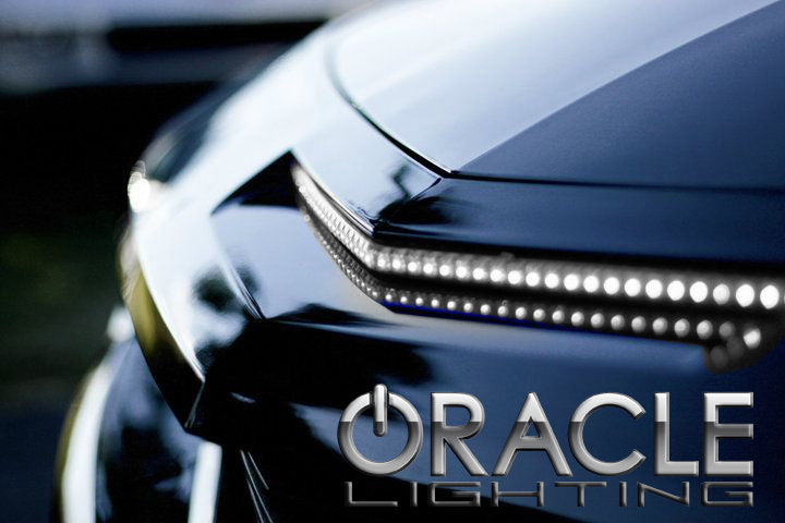 Oracle Lighting 4407-001 Dual 15 in. V2 LED Scanner, White - Truck Part Superstore