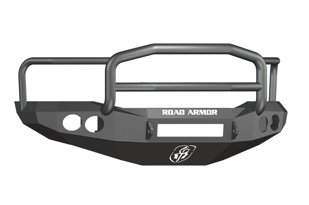 Road Armor 44075B-NW Stealth Non-Winch Front Bumper; Lonestar Guard; Satin Black; - Truck Part Superstore