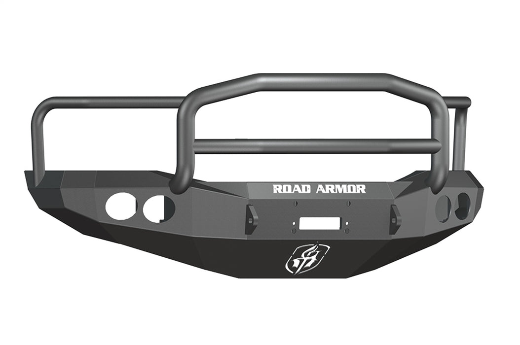 Road Armor 44075B Stealth Winch Front Bumper; Lonestar Guard; Satin Black; - Truck Part Superstore