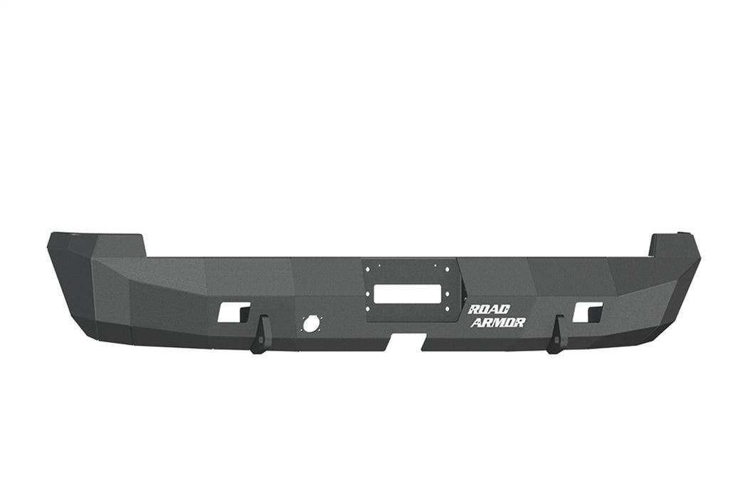 Road Armor 44100B Stealth Winch Rear Bumper; Steel; Satin Black; - Truck Part Superstore