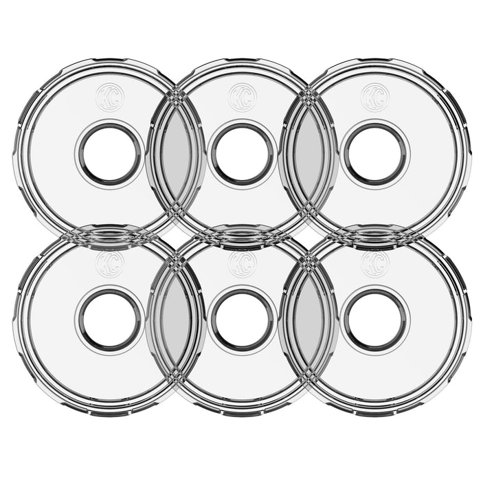 KC HiLiTES 4410 KC Cyclone 2.0 LED - Replacement Lens - Clear - 6-PK - Truck Part Superstore