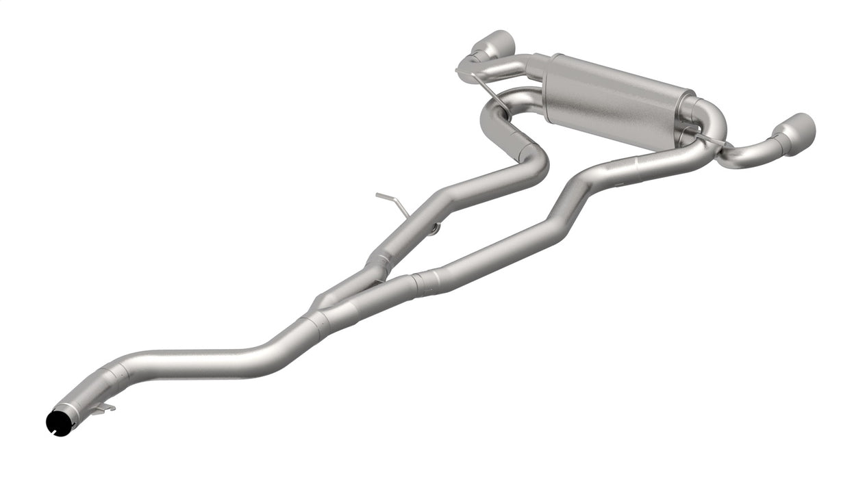 Kooks Custom Headers 44115100 3-1/2in. x 3in. SS Cat-Back Exhaust with Polished Tips. 2020 Toyota Supra. - Truck Part Superstore