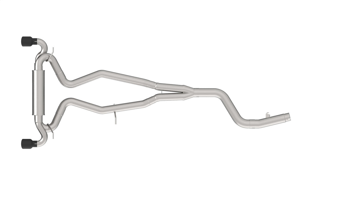 Kooks Custom Headers 44115110 3-1/2in. x 3in. SS Cat-Back Exhaust with Black Tips. 2020 Toyota Supra. - Truck Part Superstore