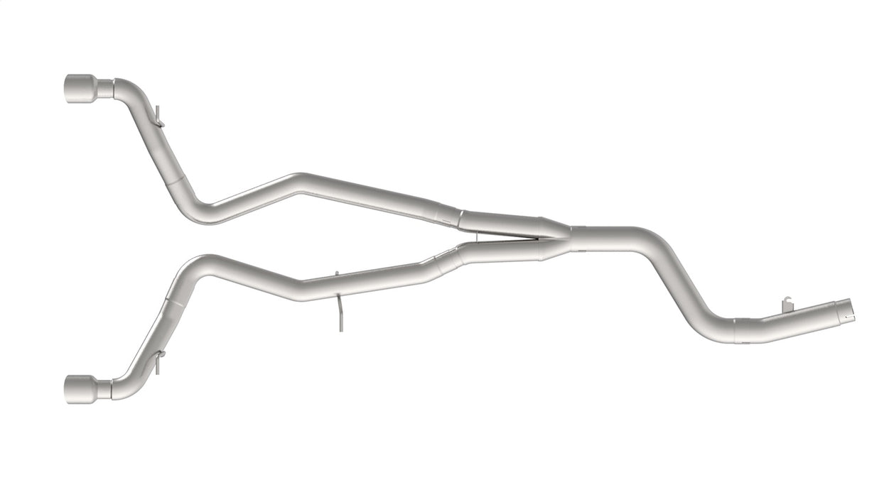 Kooks Custom Headers 44115200 3-1/2in. x 3in. SS Muffler Delete Cat-Back with Polished Tips. 2020 Toyota Supra - Truck Part Superstore