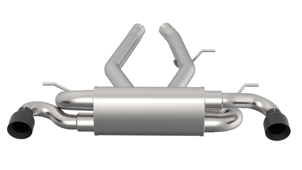 Kooks Custom Headers 44116110 3in. Stainless Steel Axle-Back Exhaust with Black Tips. 2020 Toyota Supra. - Truck Part Superstore