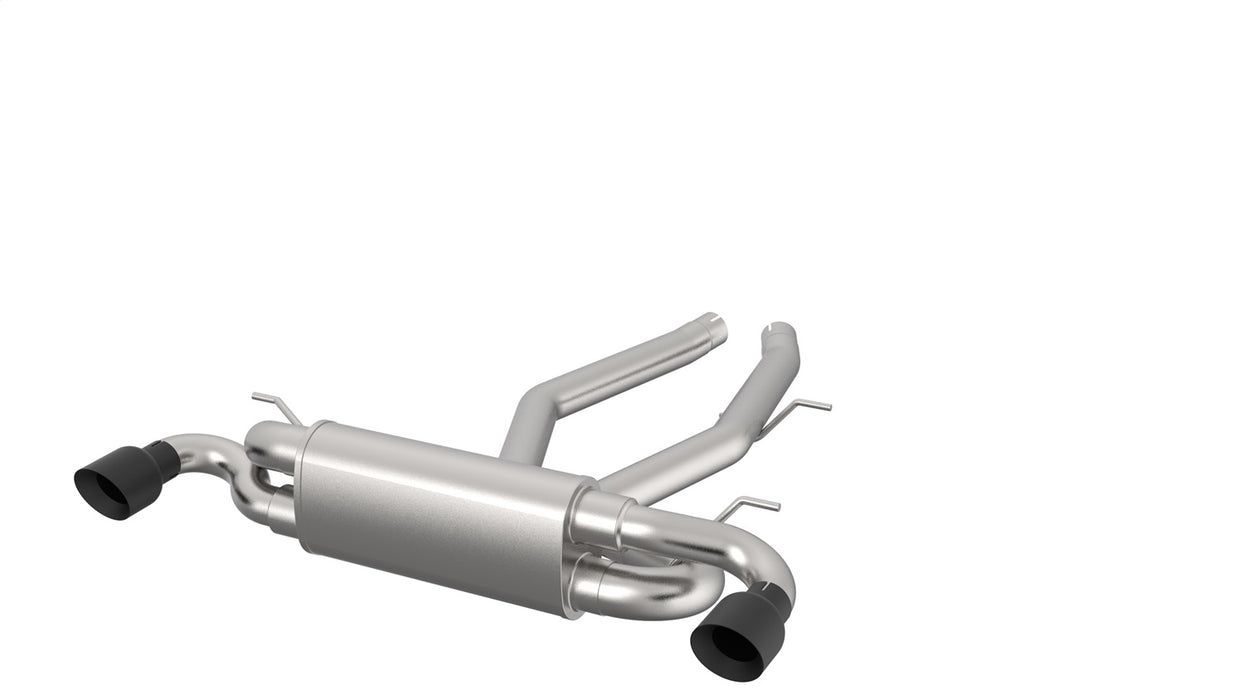 Kooks Custom Headers 44116110 3in. Stainless Steel Axle-Back Exhaust with Black Tips. 2020 Toyota Supra. - Truck Part Superstore