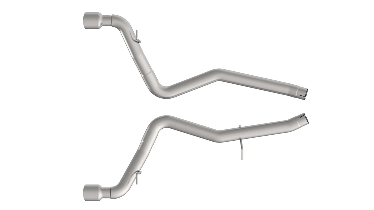 Kooks Custom Headers 44116200 3in. Muffler Delete Axle-Back Exhaust with Polished Tips. 2020 Toyota Supra. - Truck Part Superstore