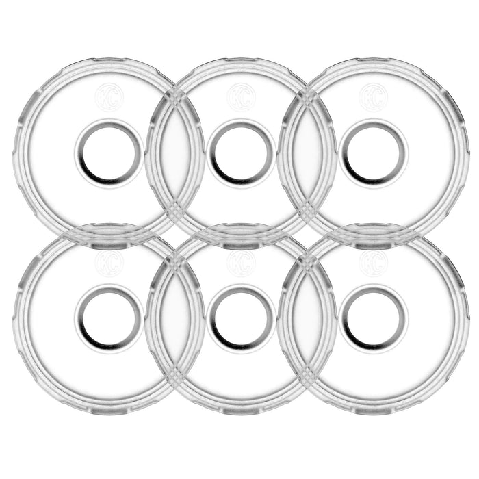 KC HiLiTES 4411 KC Cyclone 2.0 LED - Replacement Lens - Diffused - 6-PK - Truck Part Superstore