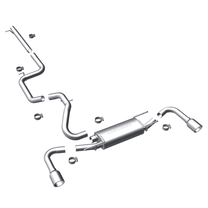 MagnaFlow Exhaust Products 15497 Street Series Stainless Cat-Back System - Truck Part Superstore