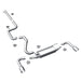 MagnaFlow Exhaust Products 15497 Street Series Stainless Cat-Back System - Truck Part Superstore